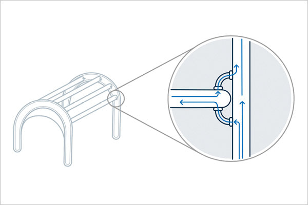 GYBE Sanitäts- und Mannschaftszelt One Pump System | Das Zelt schnell aufpumpen - Ideal für den DRK, Johanniter Malteser